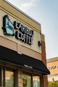 Caribou Coffee shop in Minneapolis